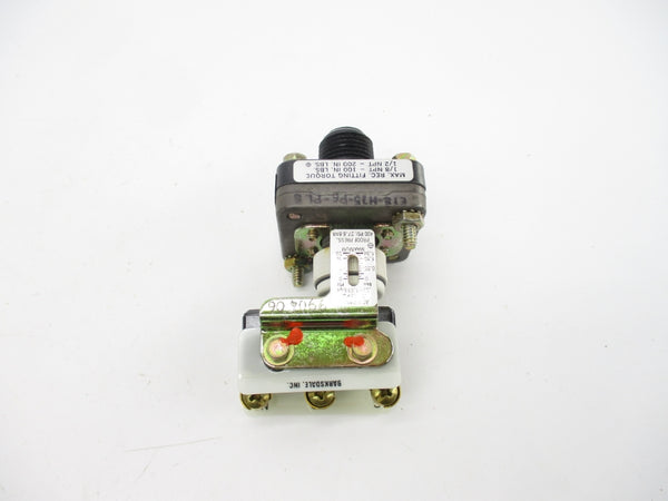 BARKSDALE E18-H15-P6-PLS 480VAC 3A .5-15PSI NSNP