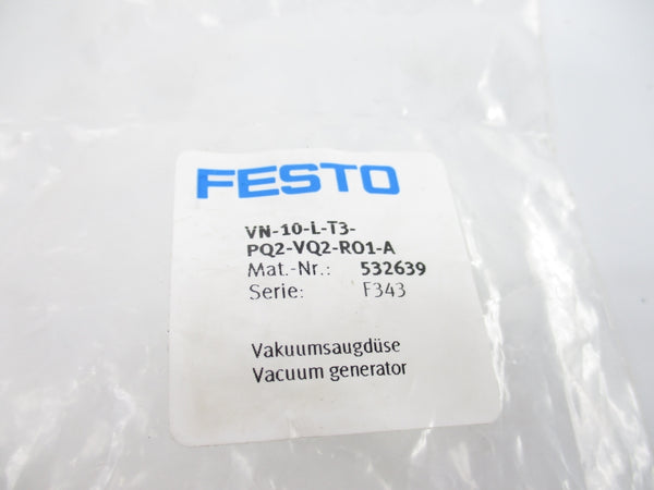 FESTO VN-10-L-T3-PQ2-VQ2-R01-A 532639 NSMP