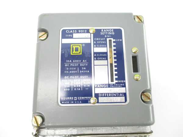 SQUARE D 9012ACW24 SER. B 600VAC 10A NSNP