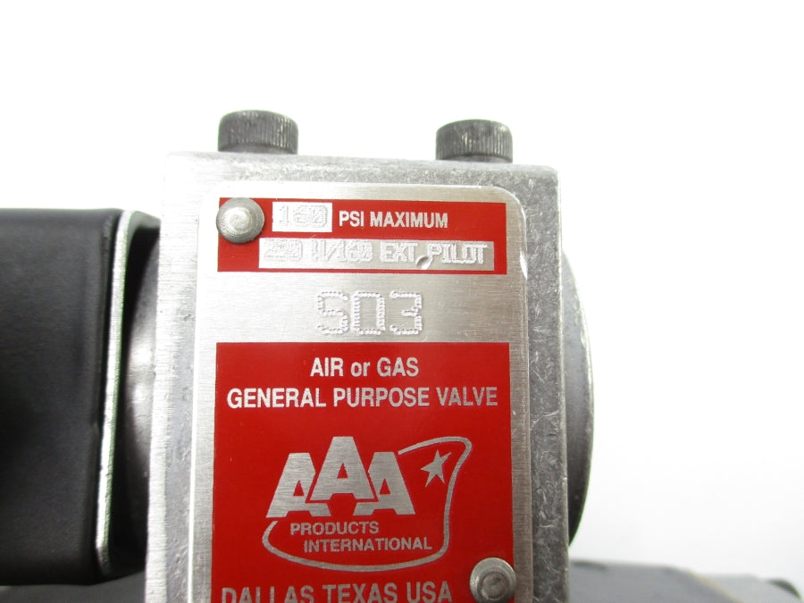 AAA PRODUCTS SO3 120V 160PSI NSNP