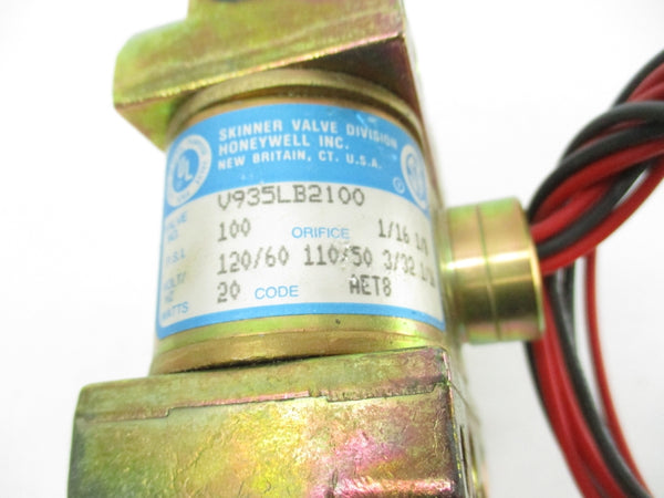 HONEYWELL V935LB2100 110/120V 100PSI NSNP