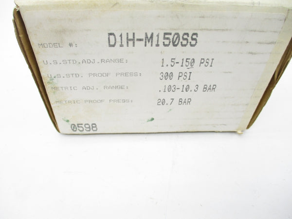 BARKSDALE D1H-M150SS 480VAC 3A 1.5-150PSI NSMP