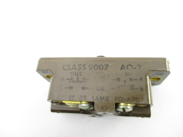 SQUARE D 9007-AO-2 600VAC 5/8A NSNP