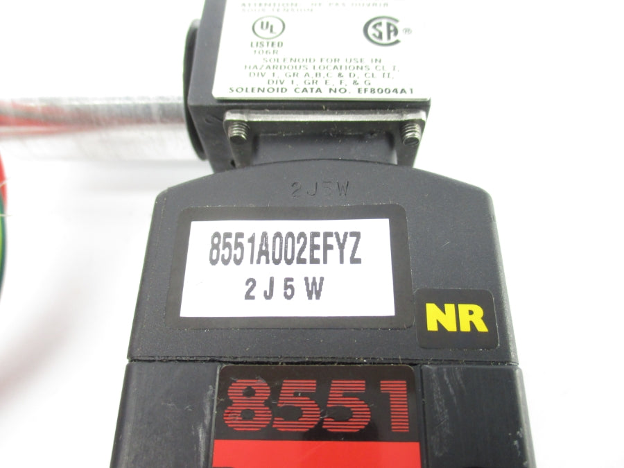 ASCO EF8551A2 24VDC 50-160PSI 1/4" NSNP