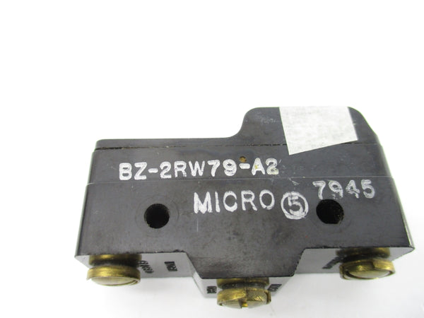 MICRO SWITCH BZ-2RW79-A2 480VAC 15A NSNP