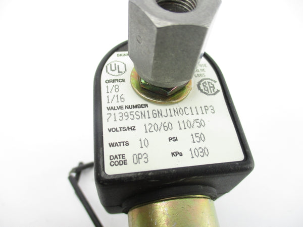 HONEYWELL 71395SN1GNJ1N0C111P3 110/120V 150PSI NSNP