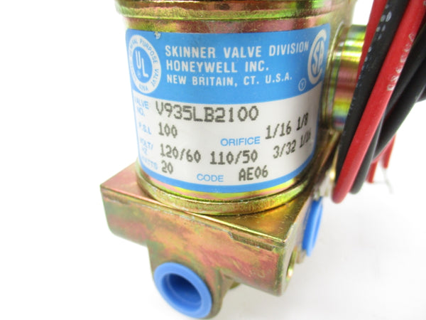 HONEYWELL V935LB2100 110/120V 100PSI NSNP