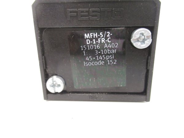 FESTO MFH-5/2-D-1-FR-C 151016 45-145PSI NSNP