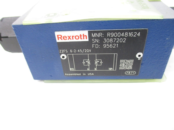 REXROTH R900481624 Z2FS6-2-45/2QV NSNP