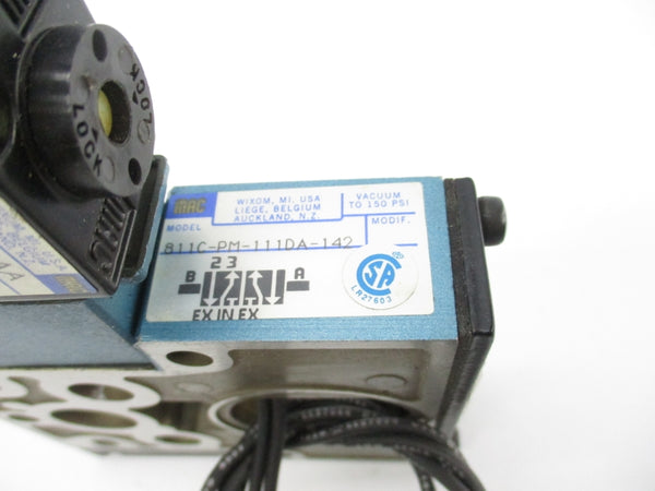 MAC 811C-PM-111DA-142 110/120V 150PSI NSNP