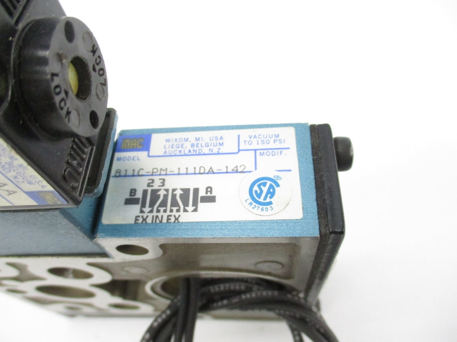 MAC 811C-PM-111DA-142 110/120V 150PSI NSNP