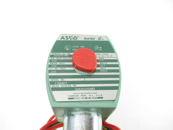 ASCO 8262G232MO 110/120V 250PSI 1/4" NSNP