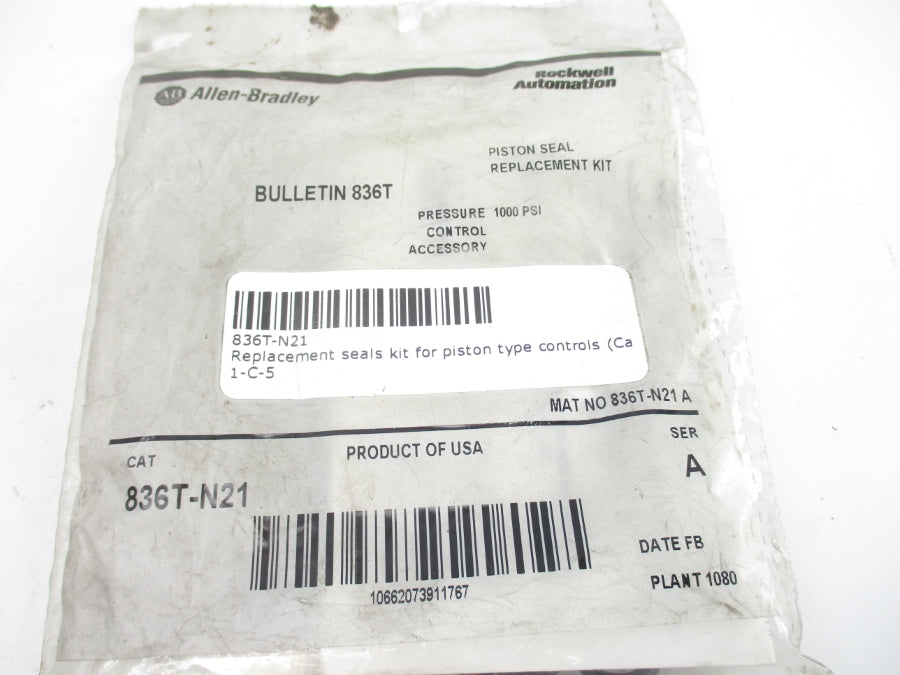ALLEN BRADLEY 836T-N21 SER. A NSMP