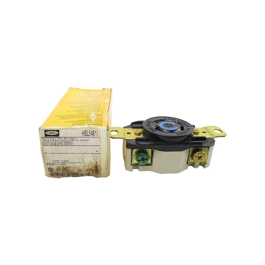 HUBBELL HBL5461I 250V 20A (BLACK) NSMP
