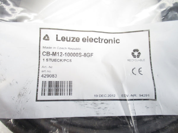 LEUZE ELECTRONIC CB-M12-10000S-8GF 429083 NSMP