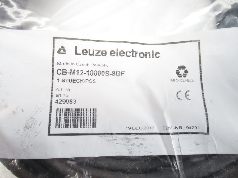 LEUZE ELECTRONIC CB-M12-10000S-8GF 429083 NSMP