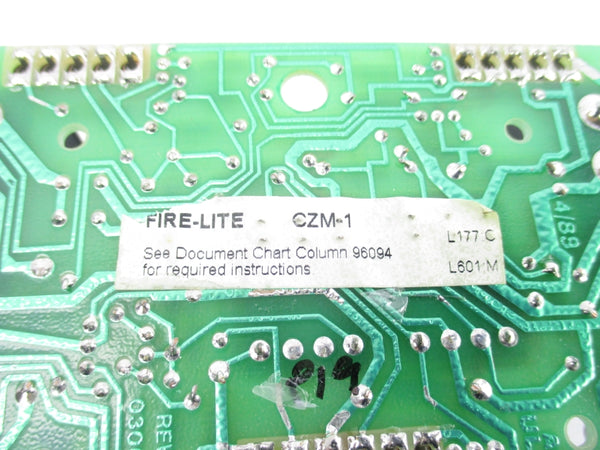 FIRE-LITE CZM-1 UNMP