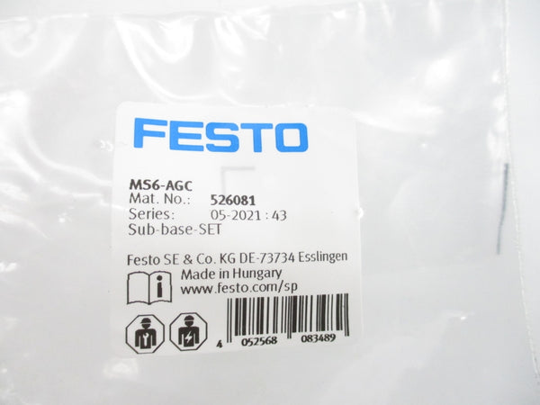 FESTO MS6-AGC 526081 NSMP