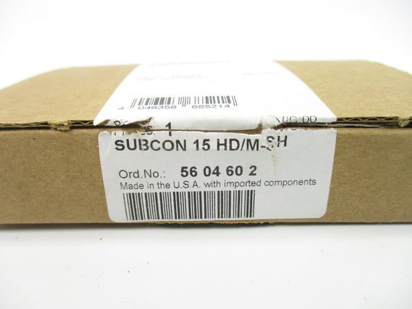 PHOENIX CONTACT SUBCON15HD/M-SH 5604602 NSMP