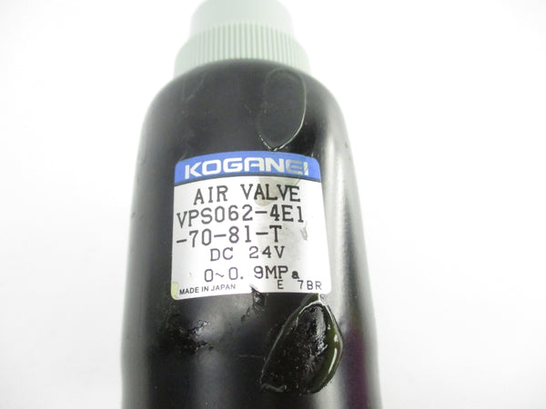 KOGANEI VPS062-4E1-70-81-T 24VDC NSNP