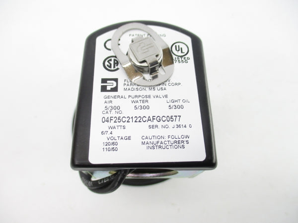 PARKER 04F25C2122CAFGC0577 110/120V 5/300PSI NSNP
