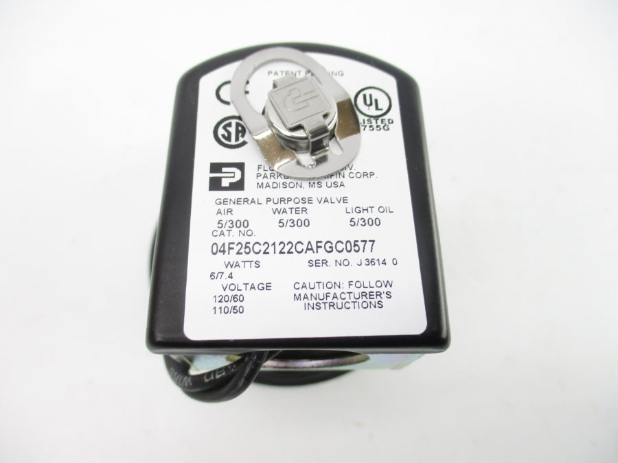 PARKER 04F25C2122CAFGC0577 110/120V 5/300PSI NSNP
