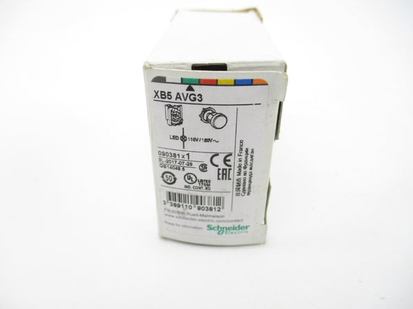 SCHNEIDER ELECTRIC XB5AVG3 110/120V NSMP