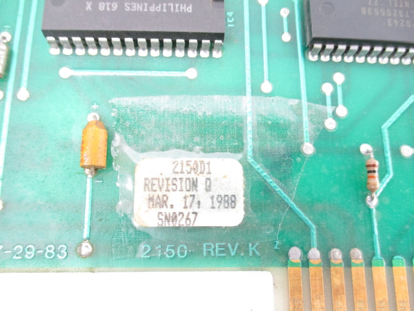 POWERS 2150D1 REV. B UNMP