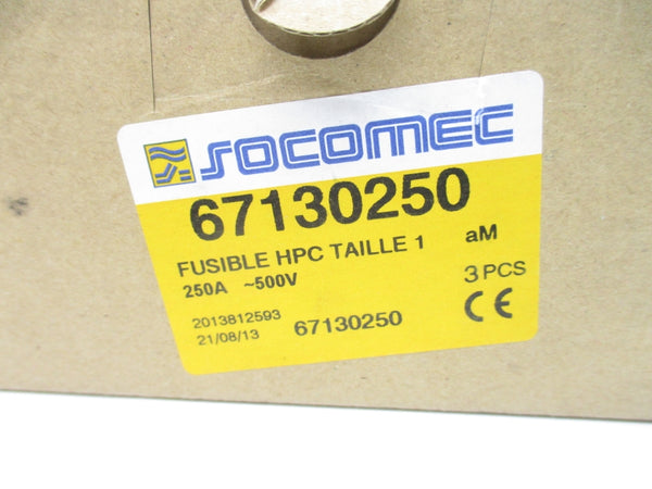 SOCOMEC 67130250 500V 250A (PKG OF 3) NSMP
