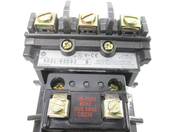 INDUSTRIAL SPARE PART 500L-BOD93 SER. B 110/115-120V 30A UNMP