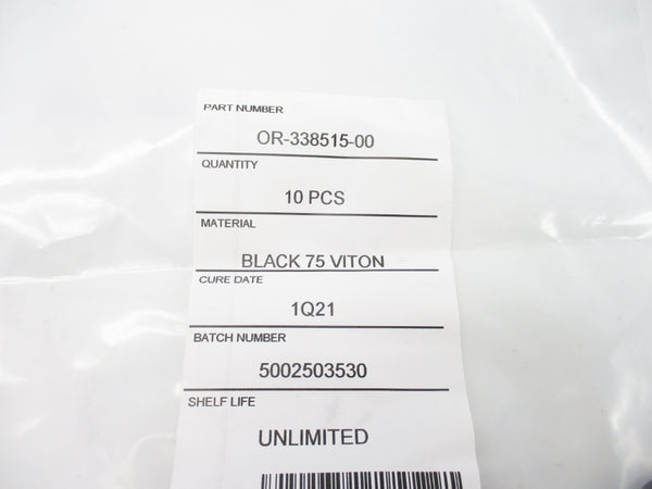 O-RING OR-338515-00 (PKG OF 10) NSMP