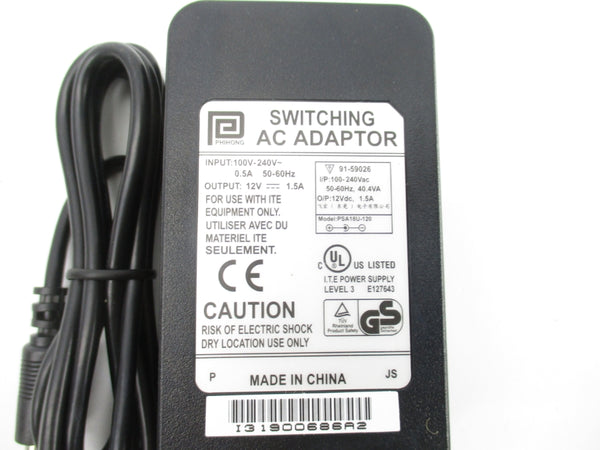 PHIHONG PSA18U-120 100-240VAC 0.5A NSNP