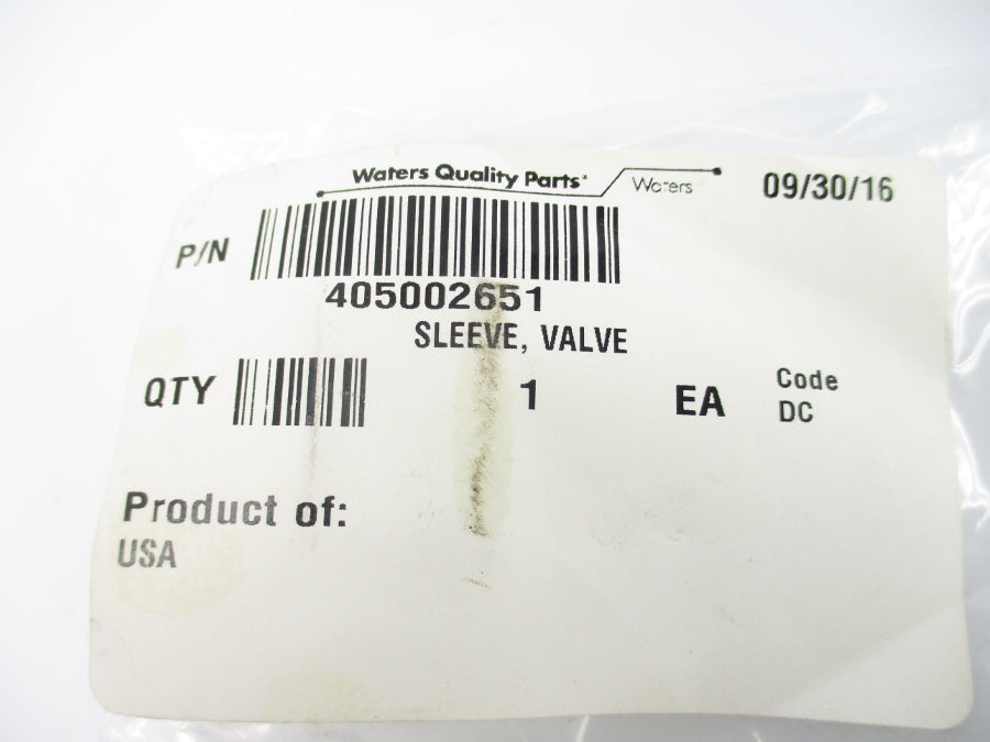 WATERS QUALITY PARTS 405002651 NSMP