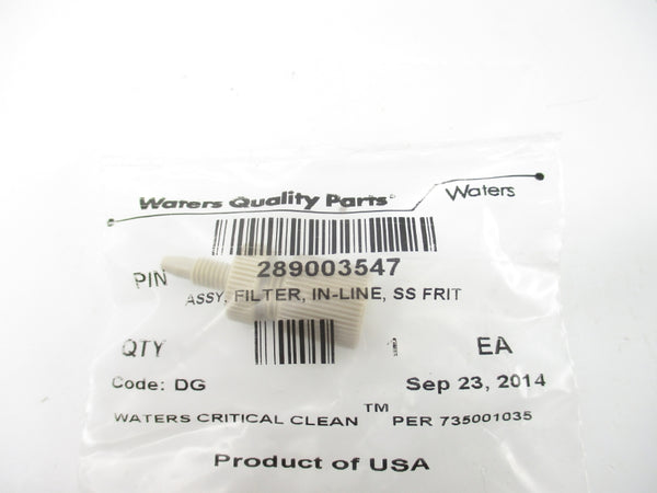 WATERS QUALITY PARTS 289003547 NSMP