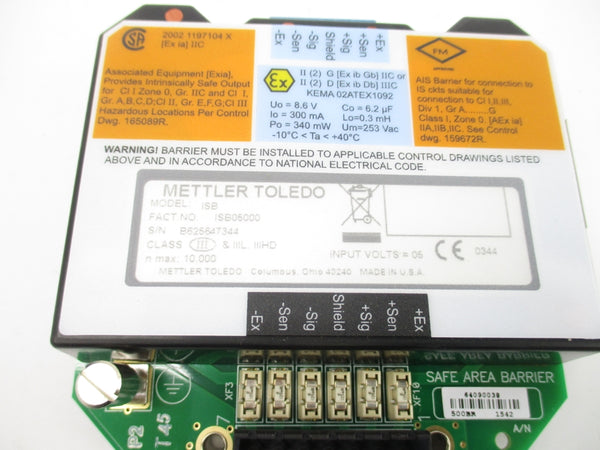 METTLER TOLEDO ISB05000 ISB NSNP