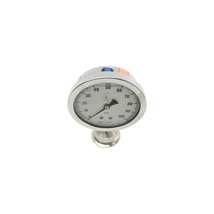 ASHCROFT 74-02 0-100PSI NSNP