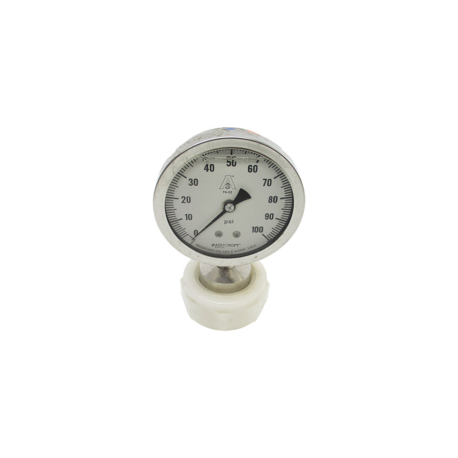 ASHCROFT 74-02 0-100PSI UNMP