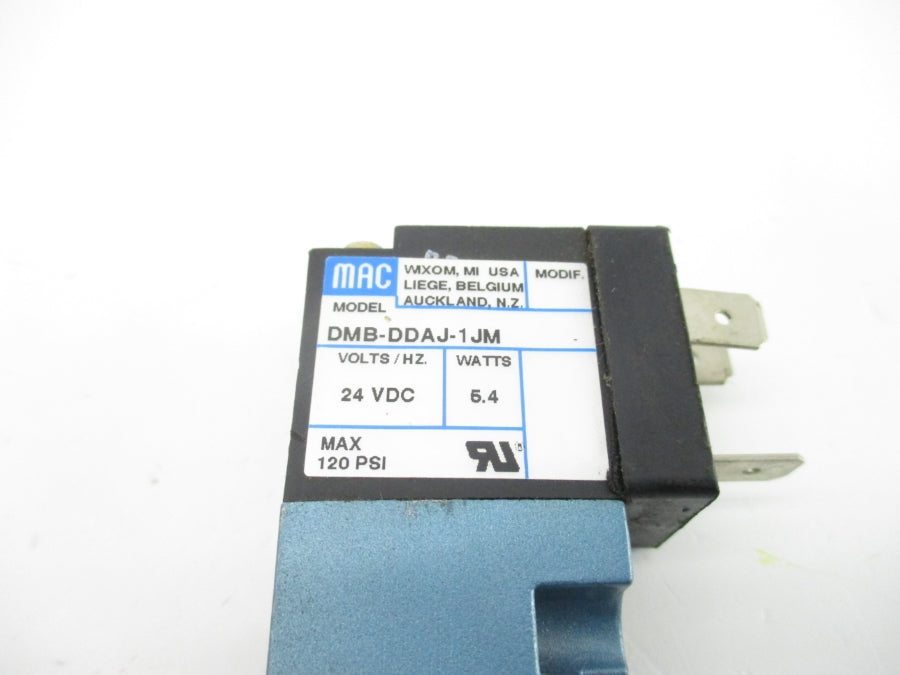 MAC DMB-DDAJ-1JM 24VDC 120PSI UNMP