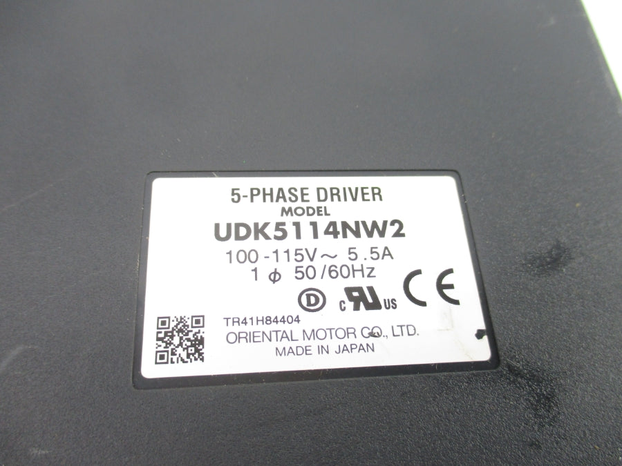 ORIENTAL MOTOR UDK5114NW2 100-115V 5.5A UNMP
