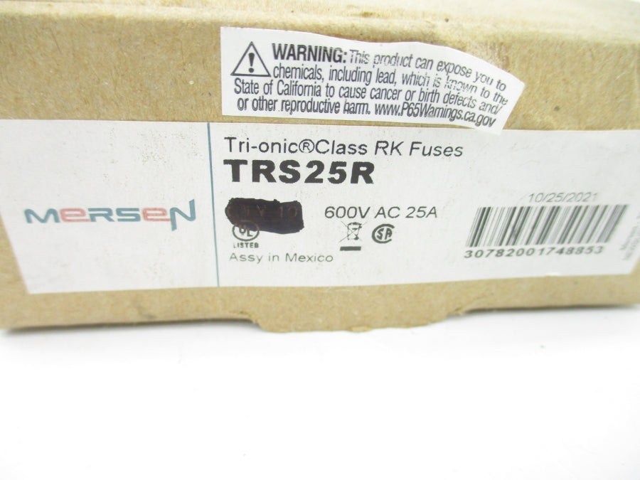 MERSEN TRS25R 600VAC 25A (PKG OF 9) NSMP