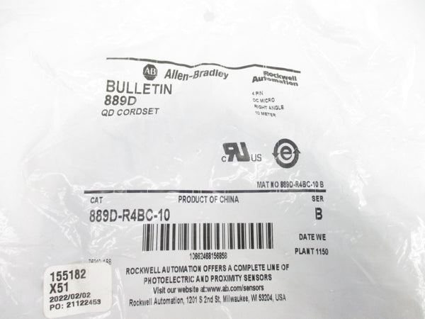 INDUSTRIAL SPARE PART 889D-R4BC-10 SER. B NSMP