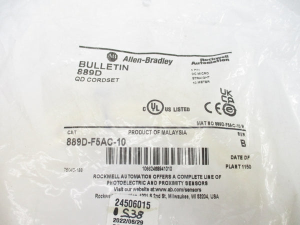INDUSTRIAL SPARE PART 889D-F5AC-10 SER. B NSMP