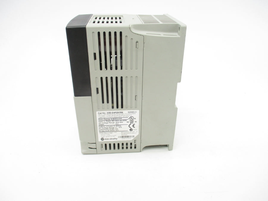 ALLEN BRADLEY 22B-E4P2N104 SER. A F/W 6.02 414-660V 5.3A NSMP