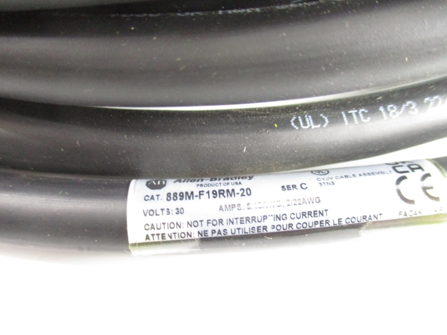INDUSTRIAL  SPARE PART 889M-F19RM-20 SER. C 30V NSNP