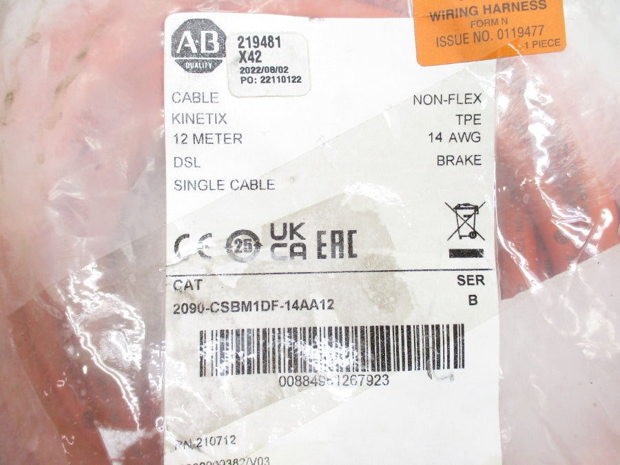 INDUSTRIAL SPARE PART 2090-CSBM1DF-14AA12 SER. B NSMP