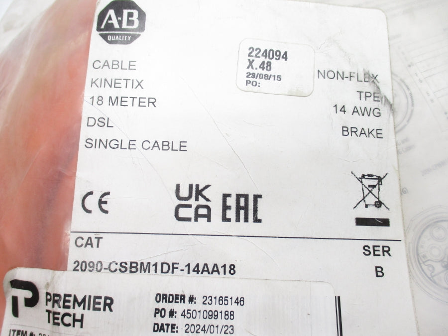 INDUSTRIAL SPARE PART 2090-CSBM1DF-14AA18 SER. B NSMP