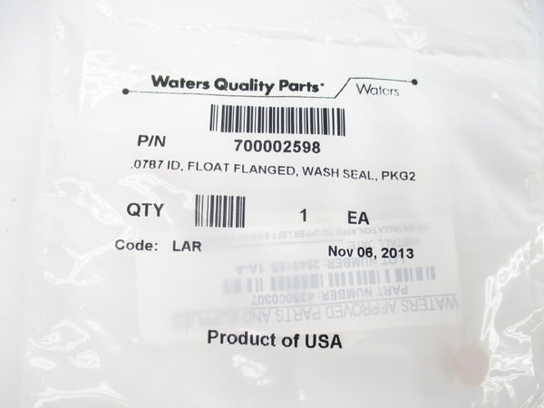 WATERS QUALITY PARTS 70002598 (PKG OF 2) NSMP