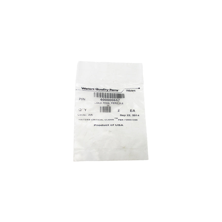 WATERS QUALITY PARTS 600000657 (PKG OF 2) NSMP