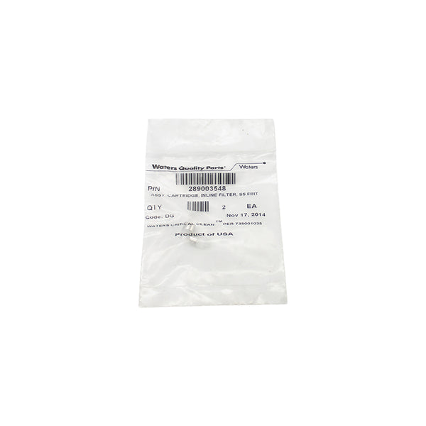 WATERS QUALITY PARTS 289003548 (PKG OF 2) NSMP