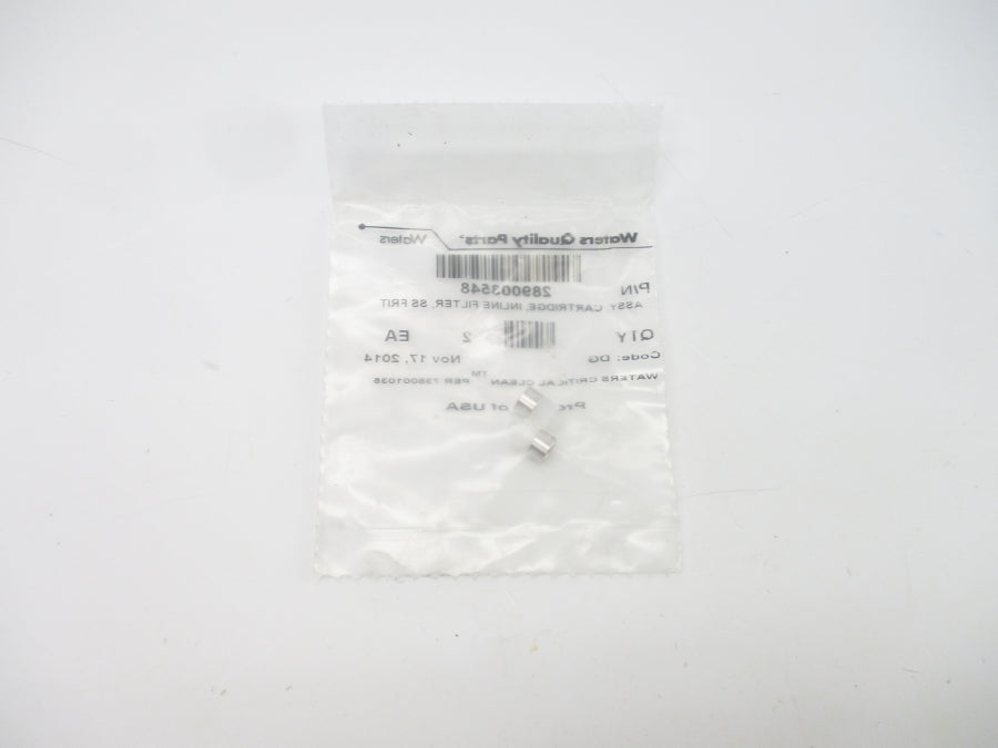 WATERS QUALITY PARTS 289003548 (PKG OF 2) NSMP